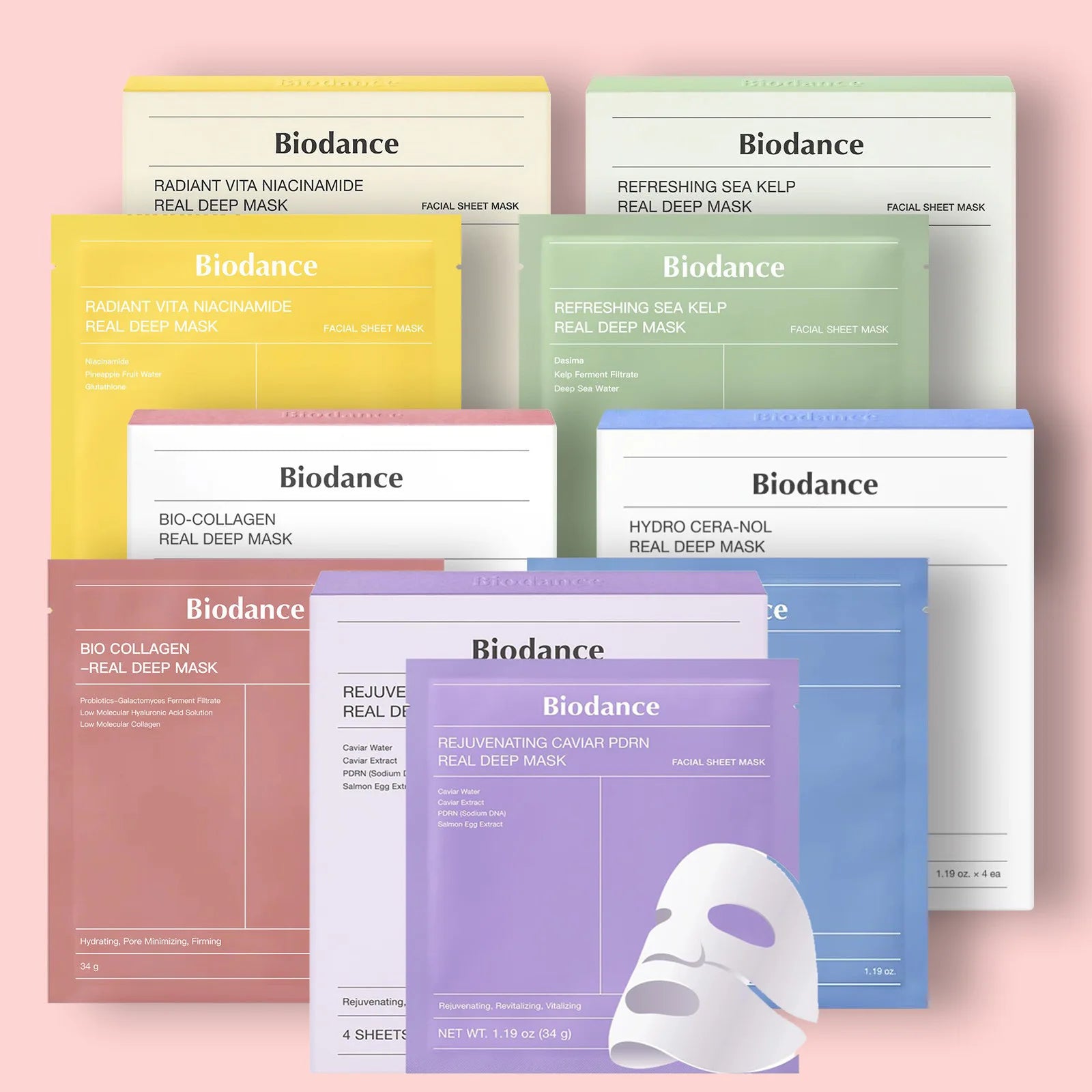 Masque Collagène Biodance - Soin Coréen