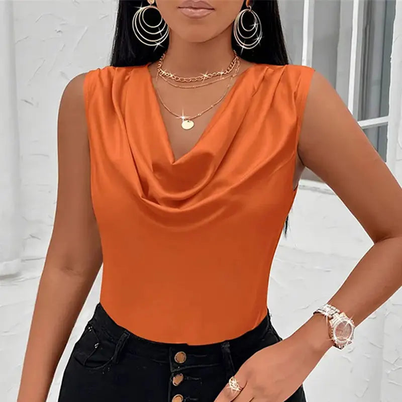 Basic Camisole Top Shirts Femme