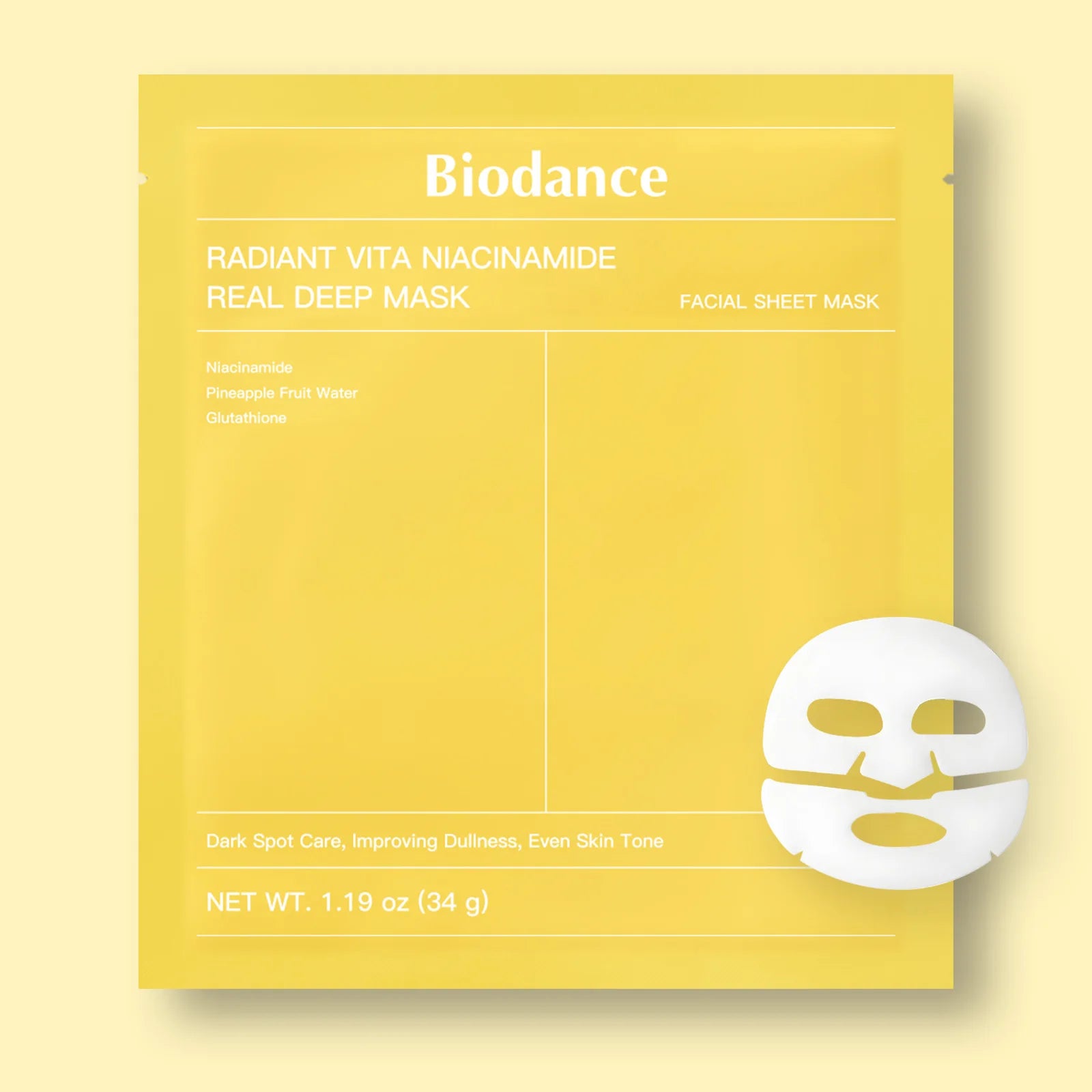 Masque Collagène Biodance - Soin Coréen