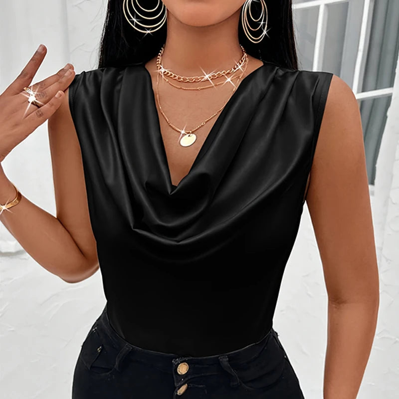Basic Camisole Top Shirts Femme