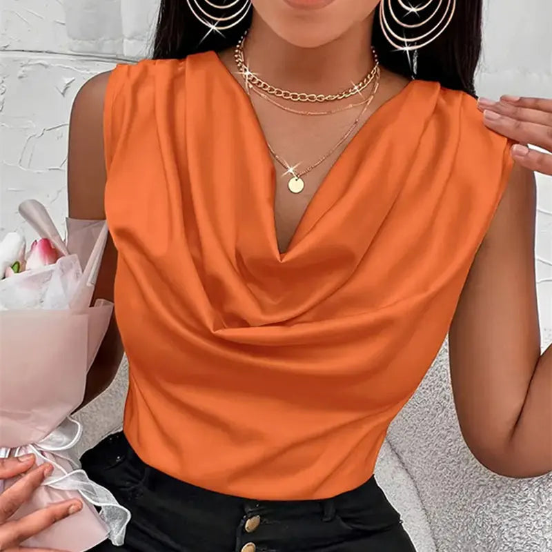 Basic Camisole Top Shirts Femme