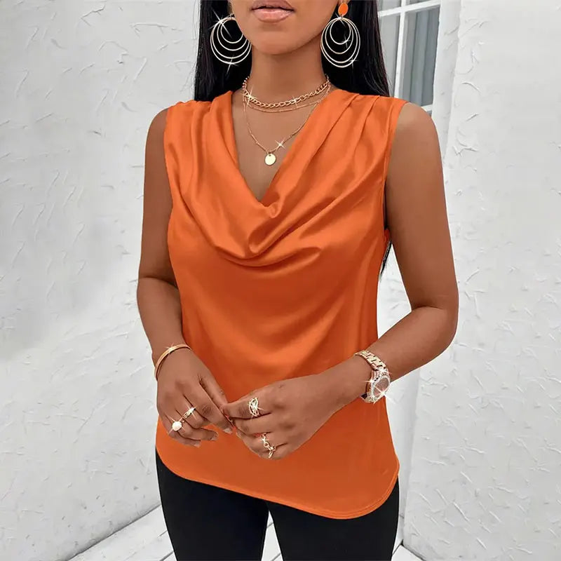 Basic Camisole Top Shirts Femme