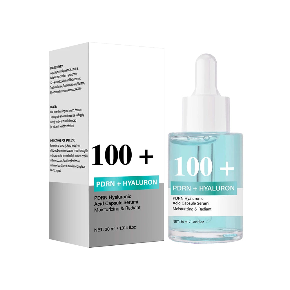 Korean Skincare, 30mlSérum pour le visage radieux pour femmes Acide hyaluronique, hydratation, hydratation, Kore