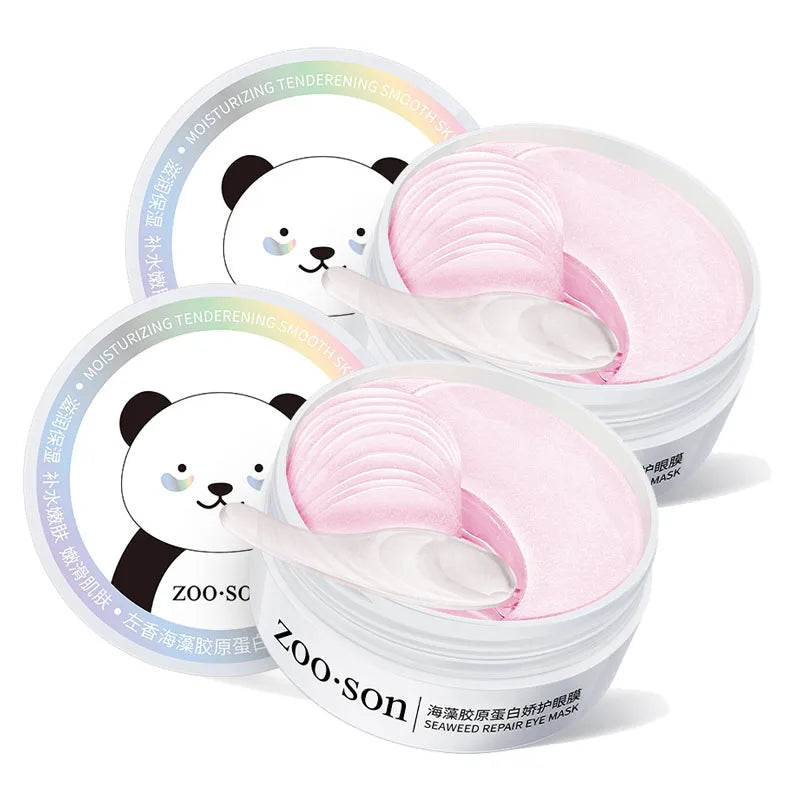 60pcsTurizing Raffermissant Anti Cernes Yeux Sacs Retrait Soins des yeux Patchs pour les yeux