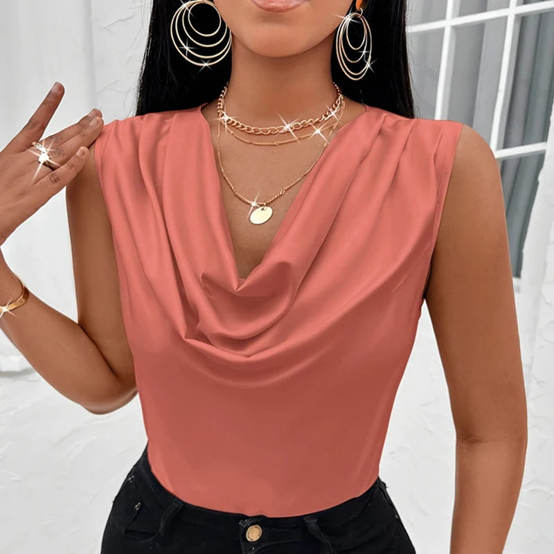 Basic Camisole Top Shirts Femme